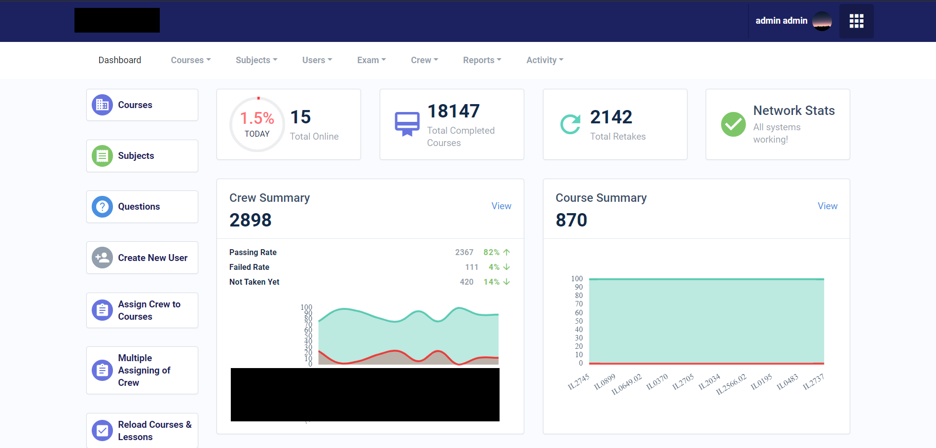 Online Course Application